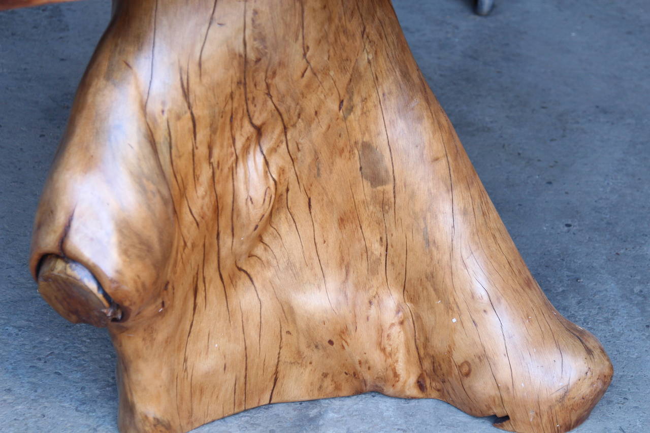Unique Mahogany Banyan Slab Table For Sale at 1stDibs banyan wood
