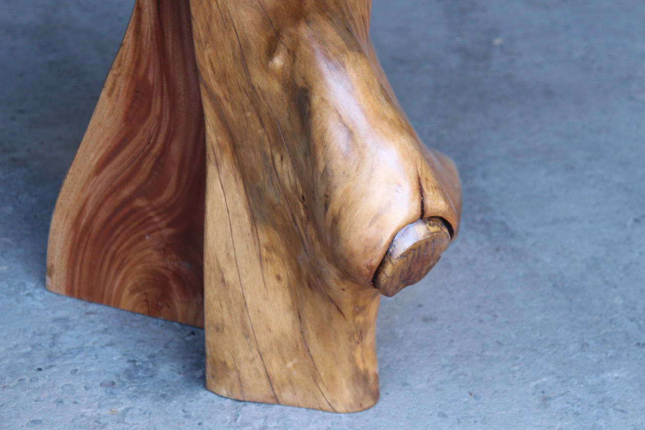 Unique Mahogany Banyan Slab Table For Sale at 1stDibs banyan wood