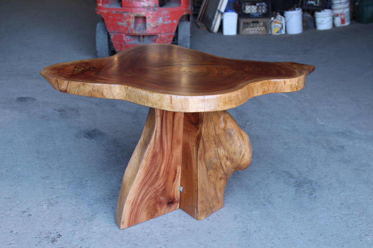 Unique Mahogany Banyan Slab Table For Sale at 1stDibs banyan wood