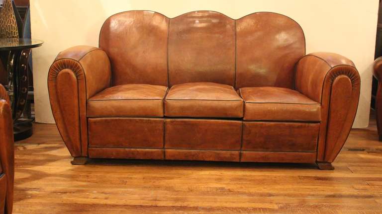 club sofa leather