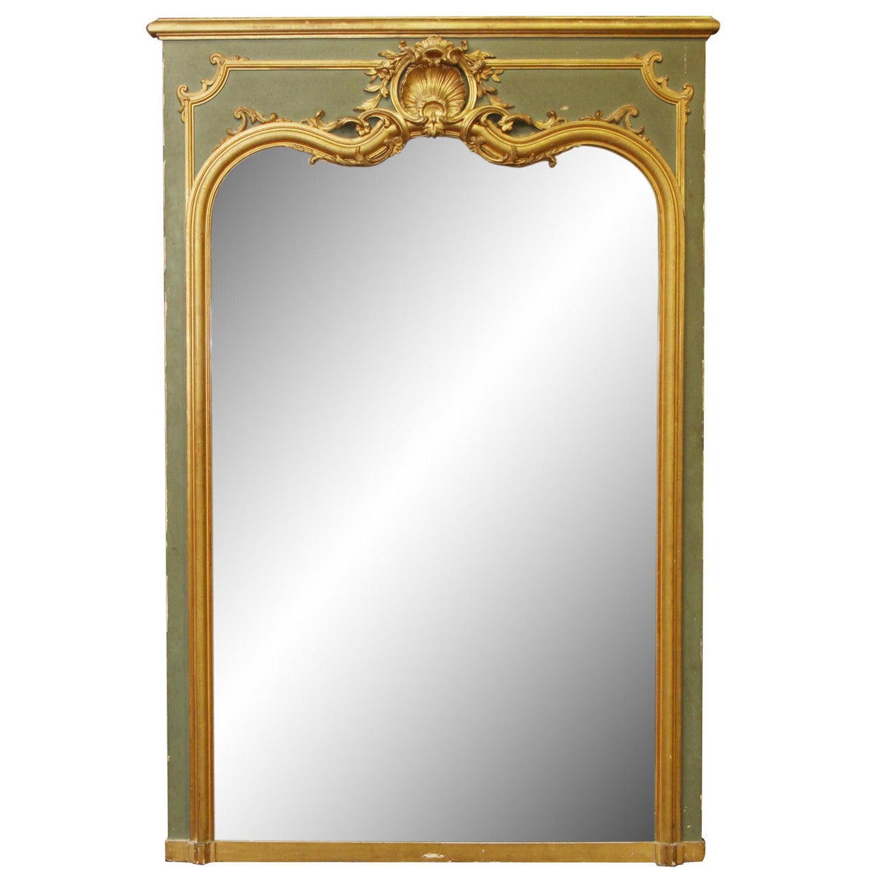 Ornate Mirror from Beligum 1940s