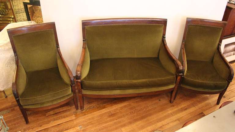 19th Century French Empire Salon Set In Good Condition In New York, NY