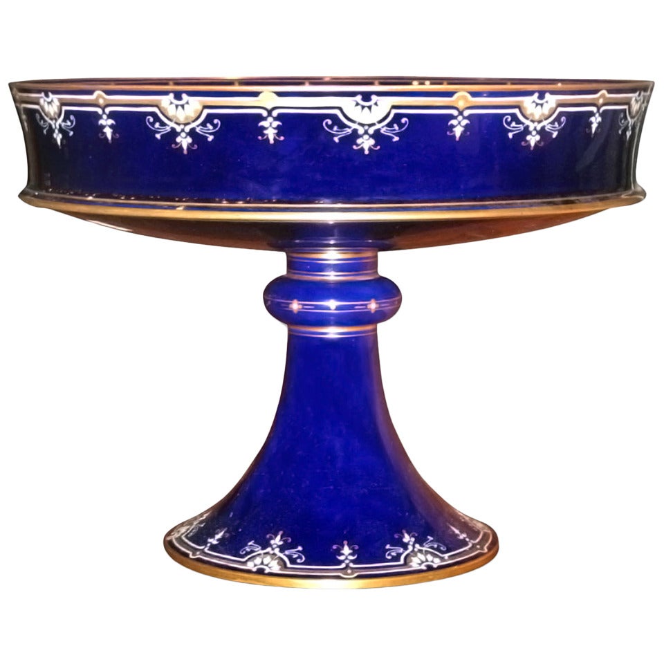 Porcelain Sevres Tazza with Gilt and Enamel, 1890
