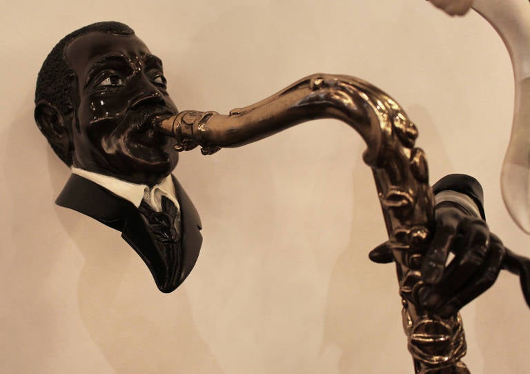 Lady Day, a Portrait of Billy Holiday by Paul Wegner in Bronze 1
