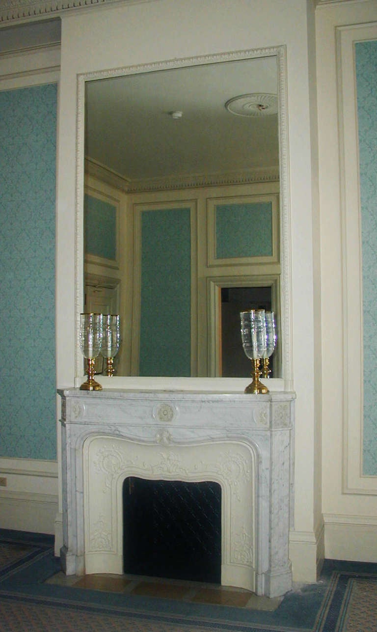 Original Marble Mantel from the Plaza Hotel in NYC 2