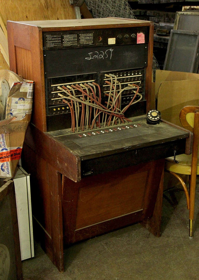 Vintage Western Electric Telephone Switchboard 1