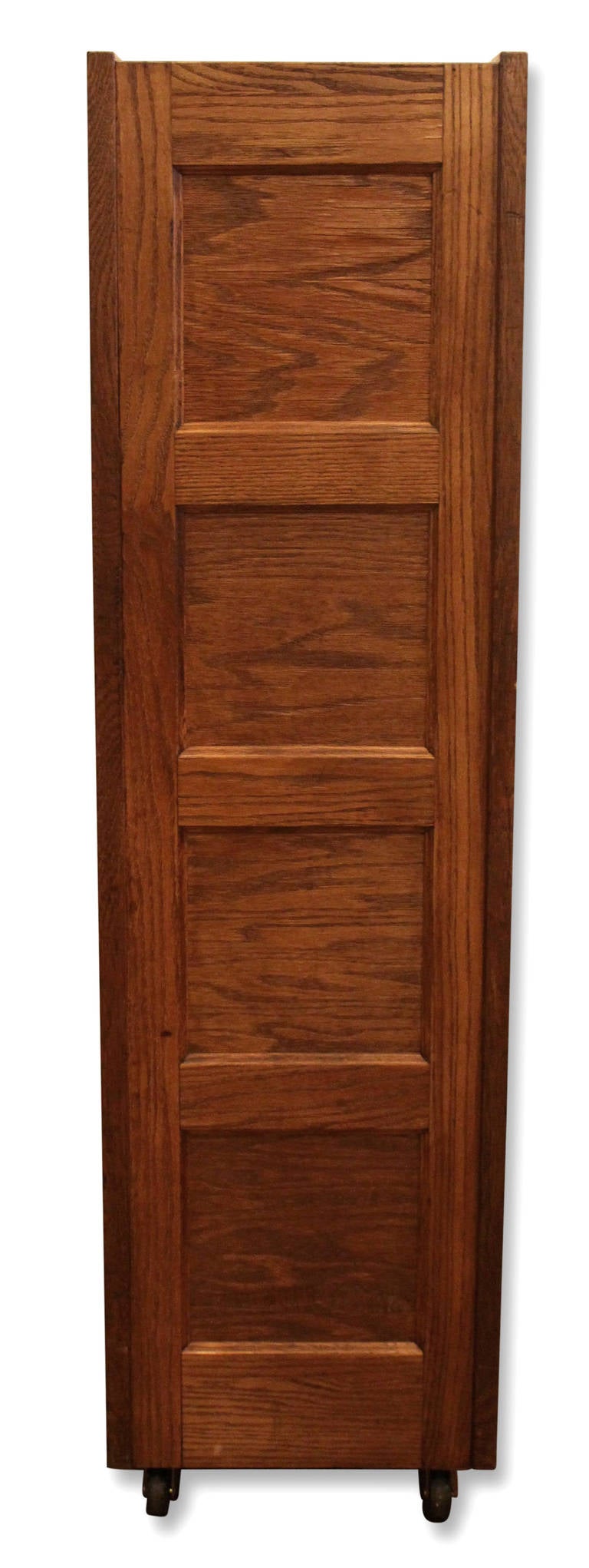 Mid-20th Century Antique Quartersawn Oak Library Cabinet with Sixteen Drawers in Mint Condition