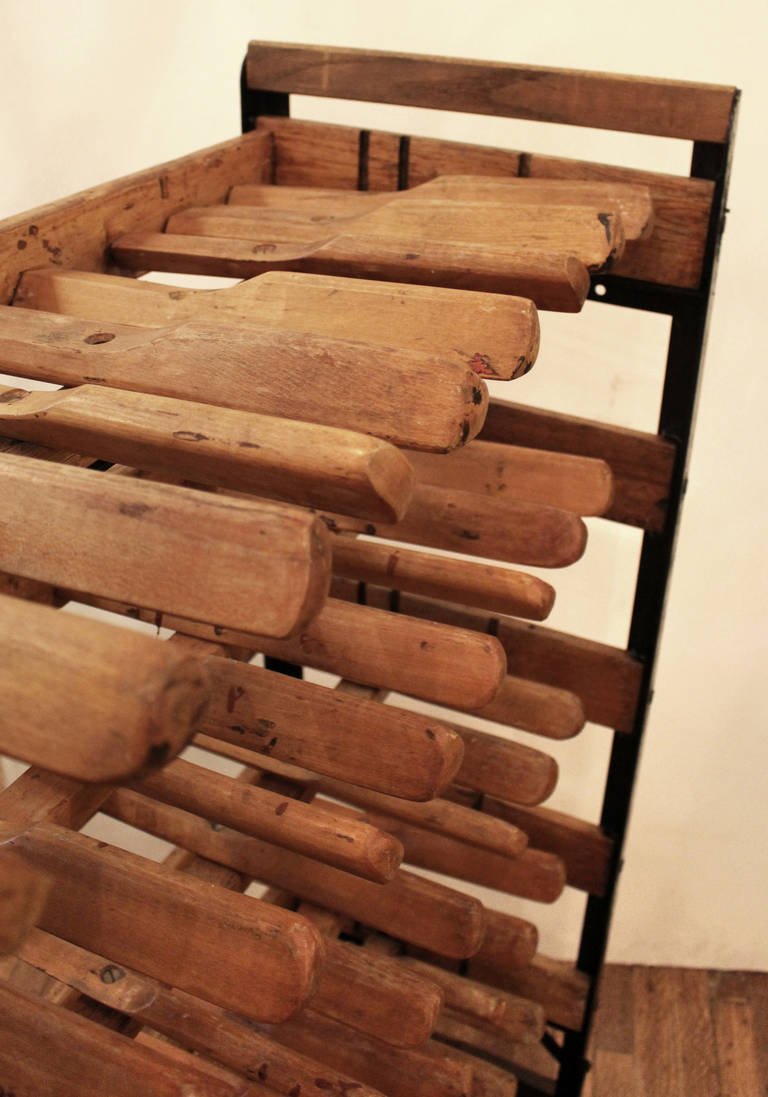 19th Century Shoe Factory Rack In Excellent Condition In New York, NY
