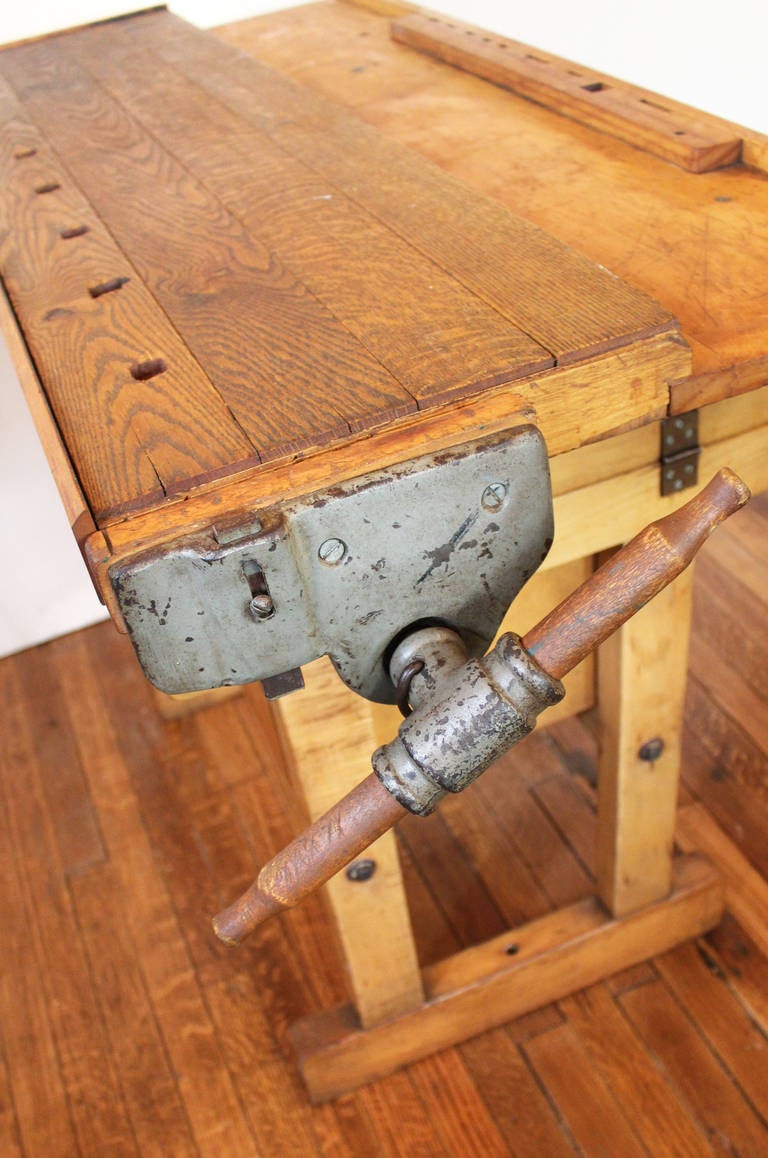 American Industrial Carpenter's Adjustable Bench