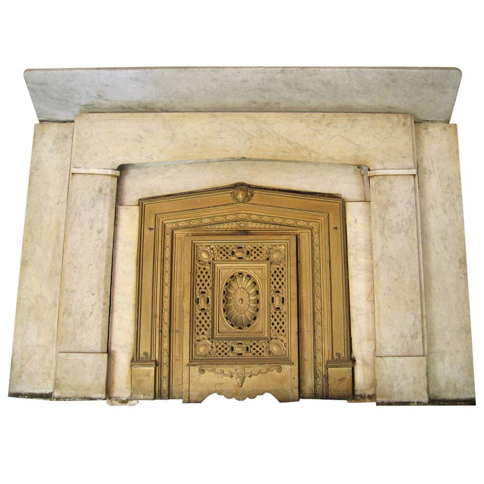 Marble Fireplace Mantel from Gramercy Park