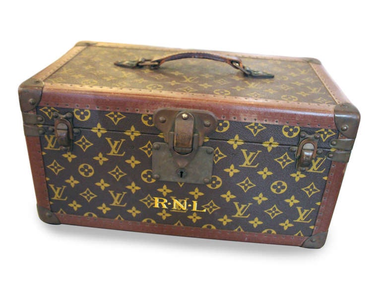 1930s Louis Vuitton Train Case at 1stDibs