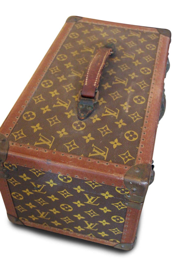 1930s Louis Vuitton Train Case In Good Condition In New York, NY