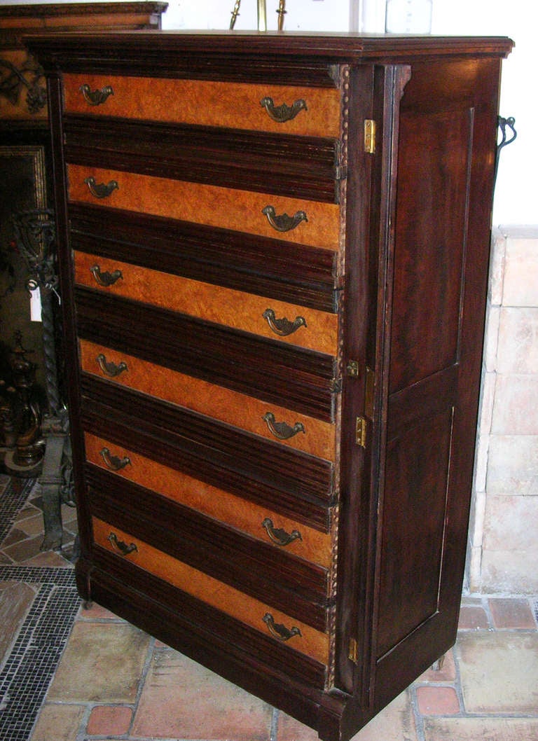 1860s Six Drawer Dresser with Side Lock at 1stDibs dressers with