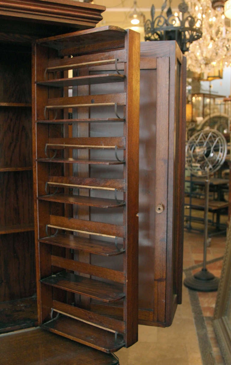 Antique Fine Wood Dental Cabinet 2