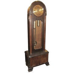Hand-Carved German Grandfather Clock