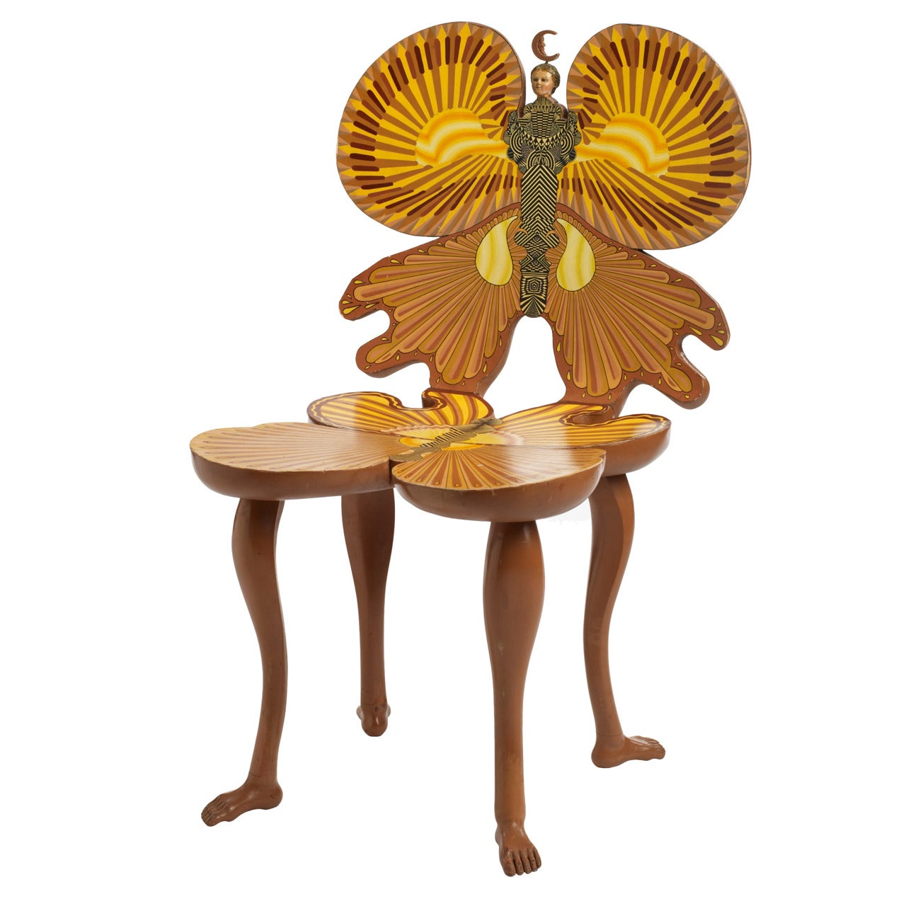 Butterfly Chair (Silla Mariposa) by Pedro Friedeberg For Sale