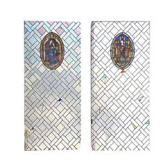 Musical Stained Glass Windows from La Ronda by Addison Mizner
