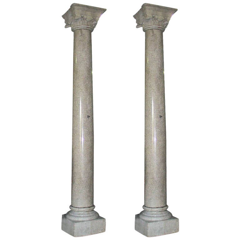 Huge Granite Columns from 30th Street Train Station in Philadelphia For