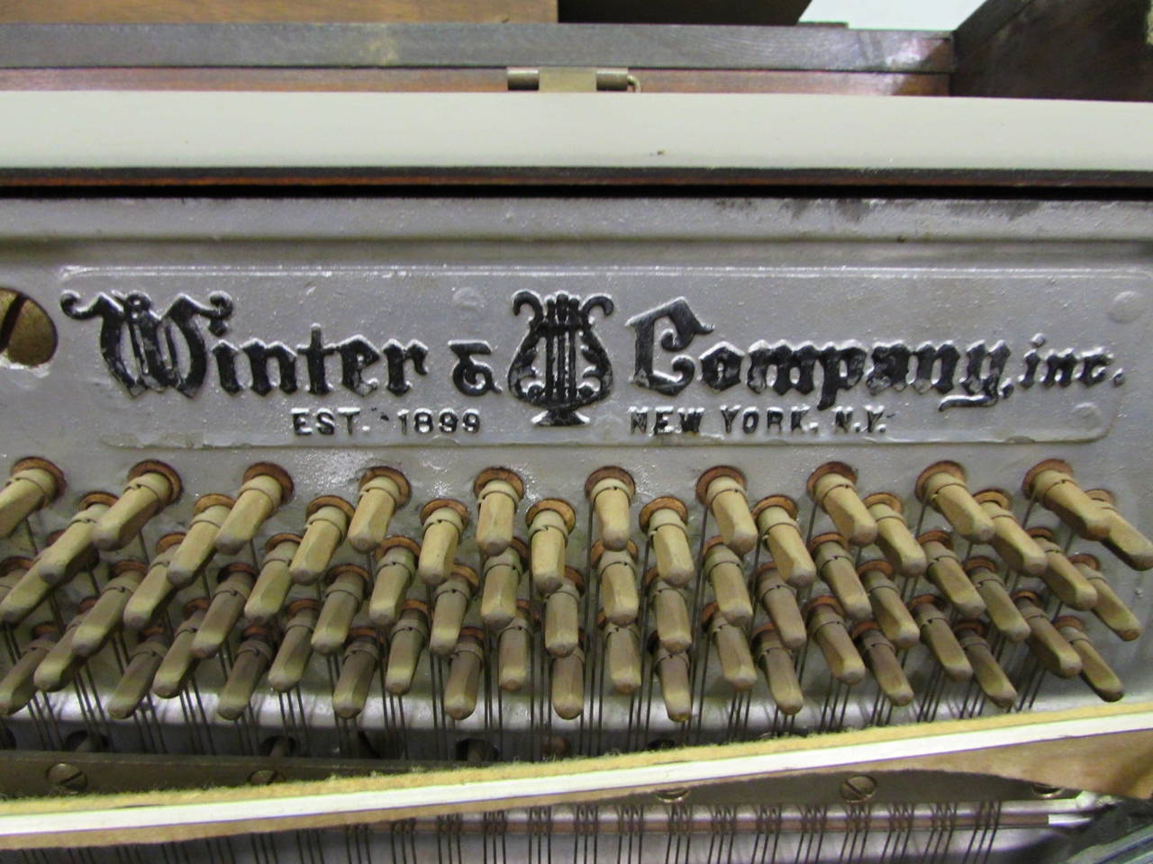 Mid-20th Century Winter Company Piano