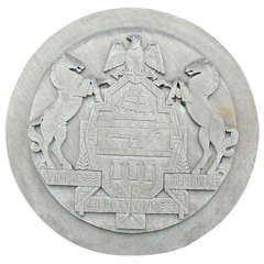 Pennsylvania Seal Frieze from 1929 from the Philadelphia Civic Center