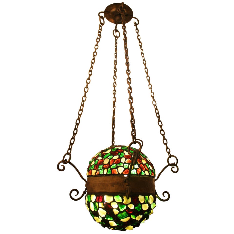 Moroccan Mosaic Hanging Light