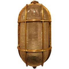 Nautical Bronze Sconce