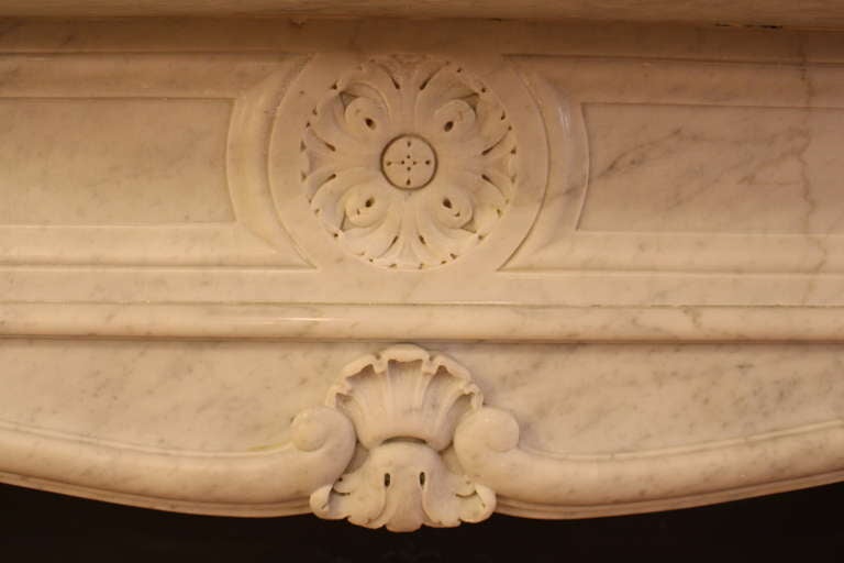Original Marble Mantel from the Plaza Hotel in NYC 1