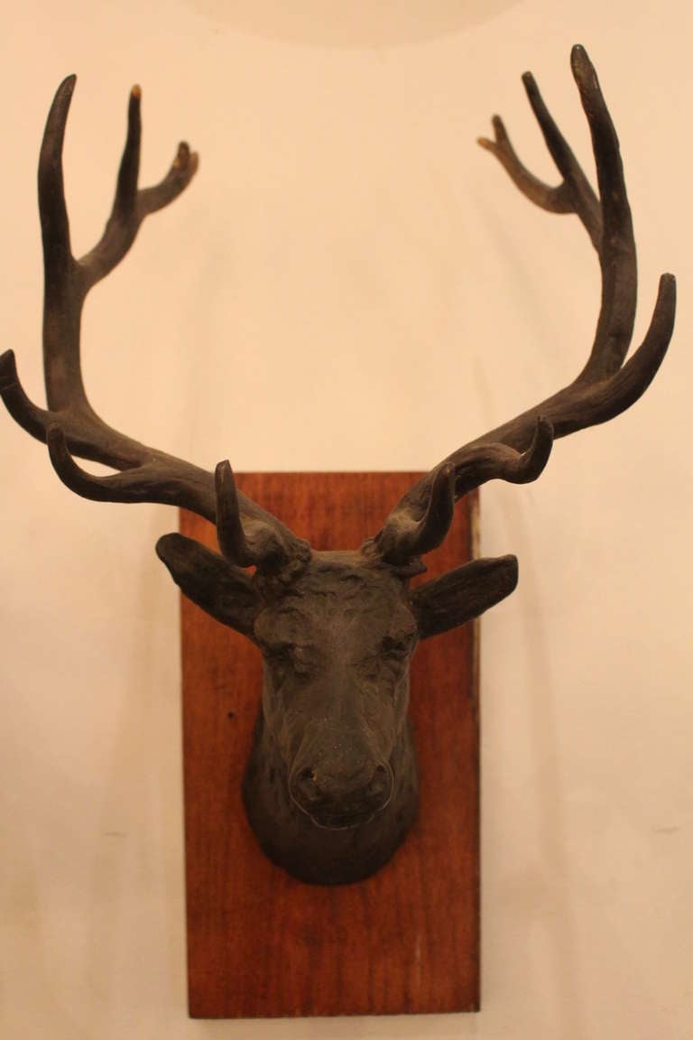Bronze Trophy Elk Mount 1
