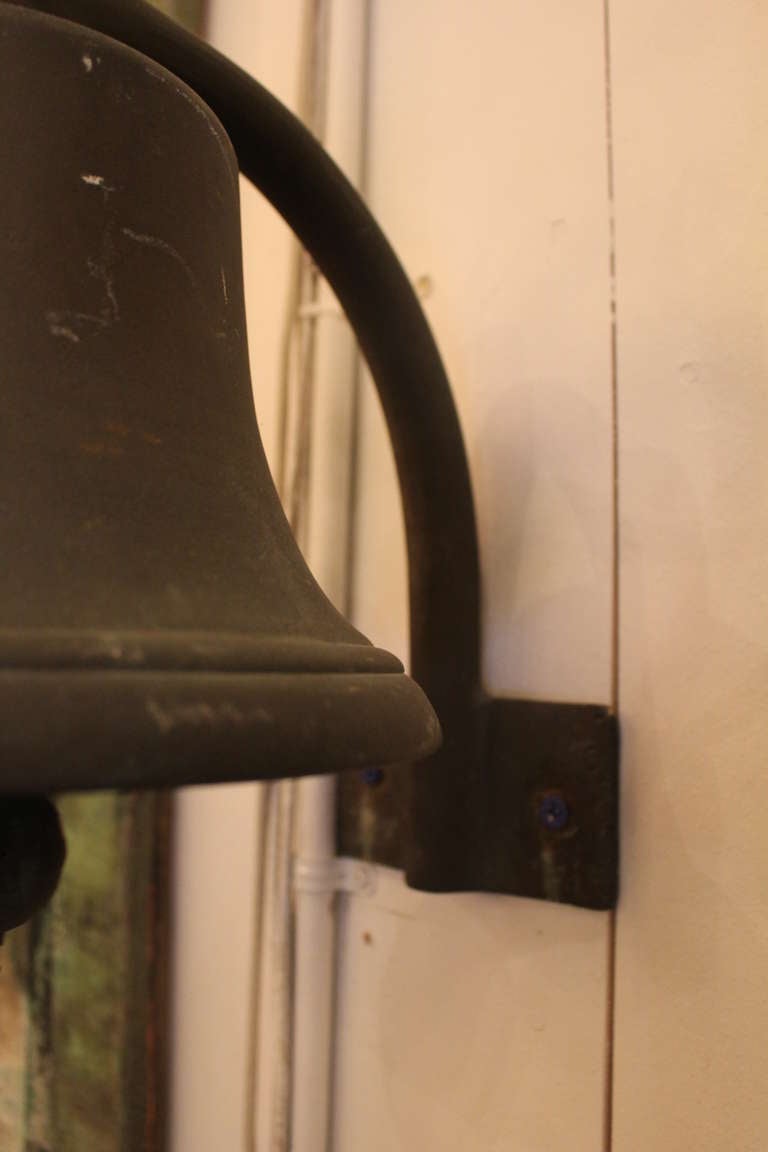 Wall Mounted Bronze Bell at 1stdibs