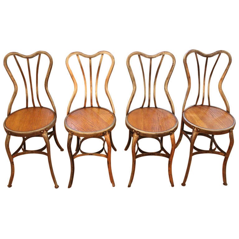 Set of Four Toledo Chairs at 1stdibs