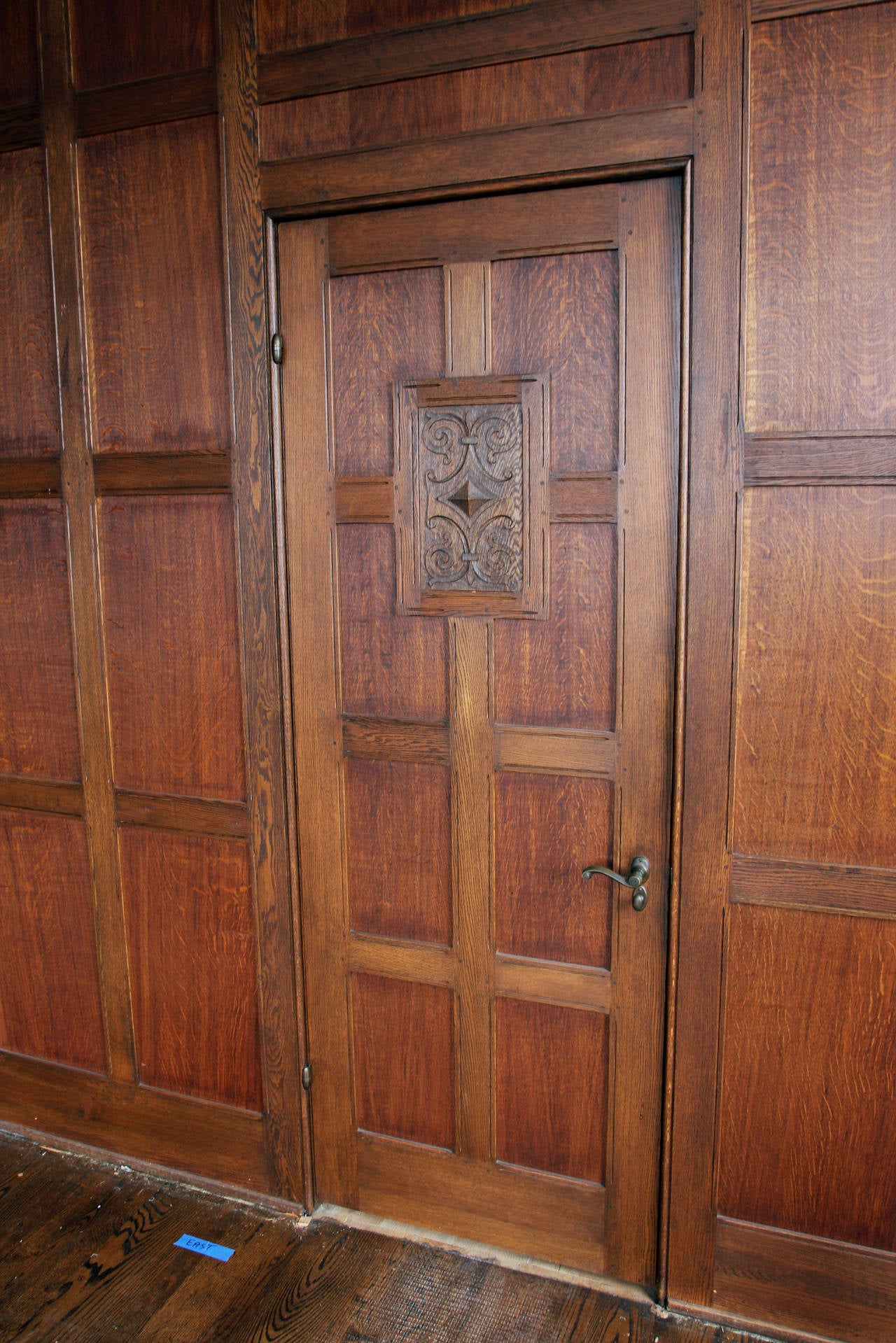 english wood paneling