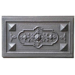 Late 19th/Early 20th Century Art Nouveau Stove Plate