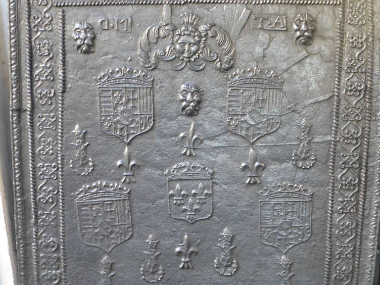16th Century Gothic Fireback