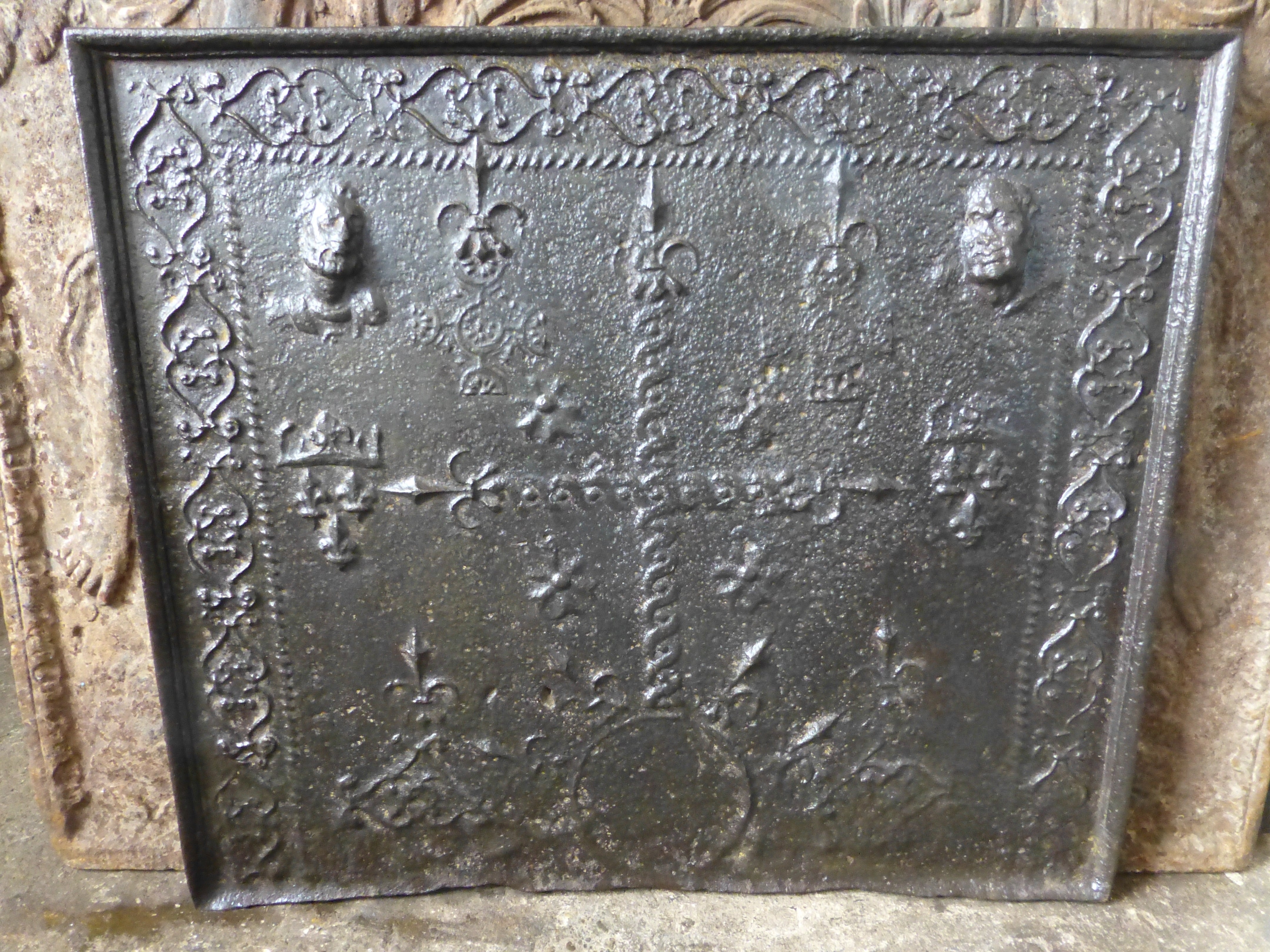 16th c. Gotic Fireback