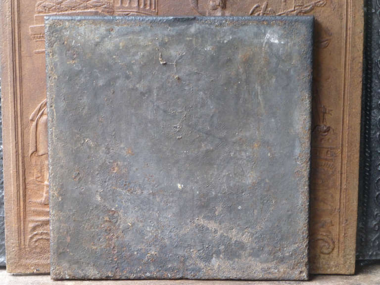 Iron 19th Century Decoration Fireback