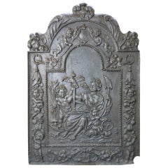 Antique 17th c. Spes (The Hope) Fireback