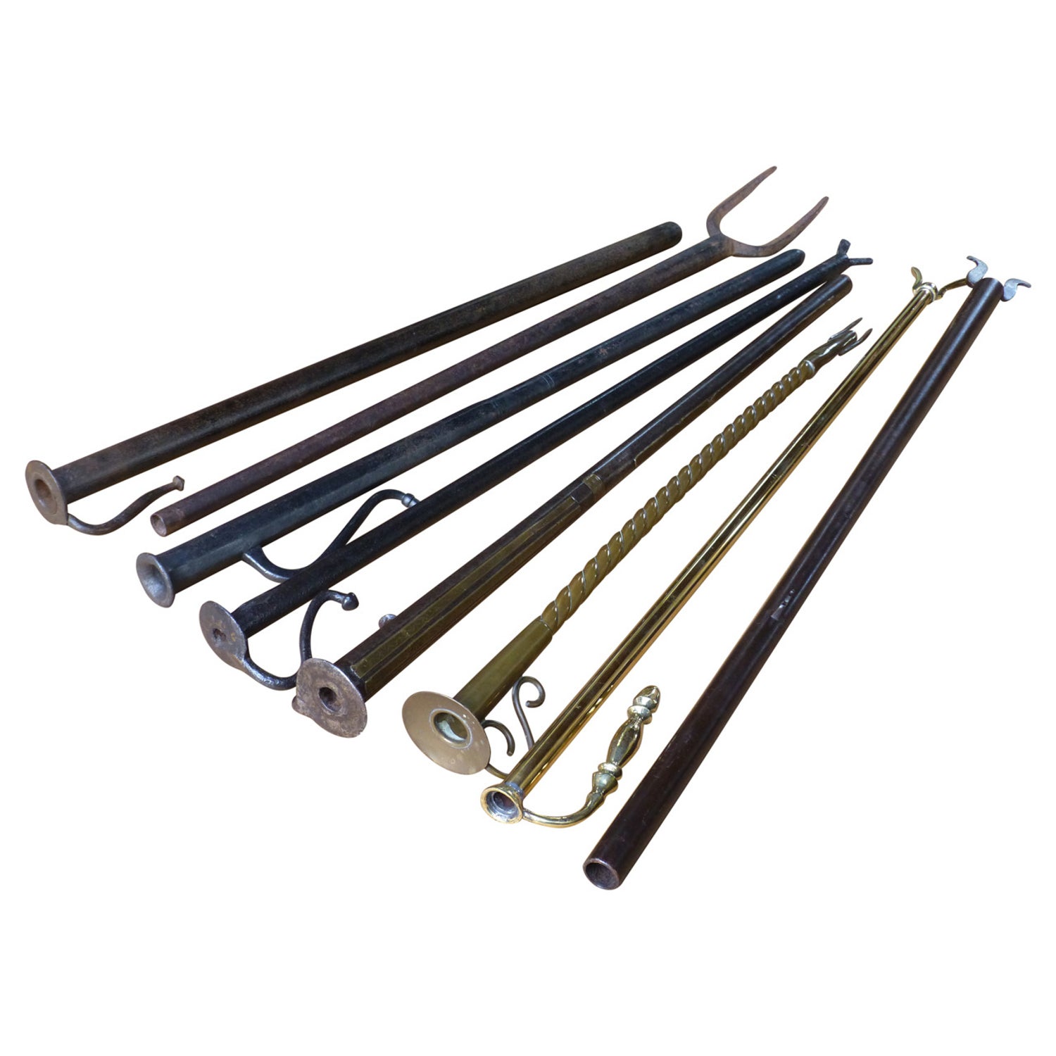 Antique Fireplace Blow Pokes Bellows For Sale At 1stdibs