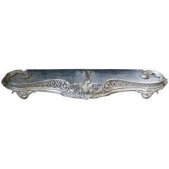 18th C. Rococo Fireplace Fender