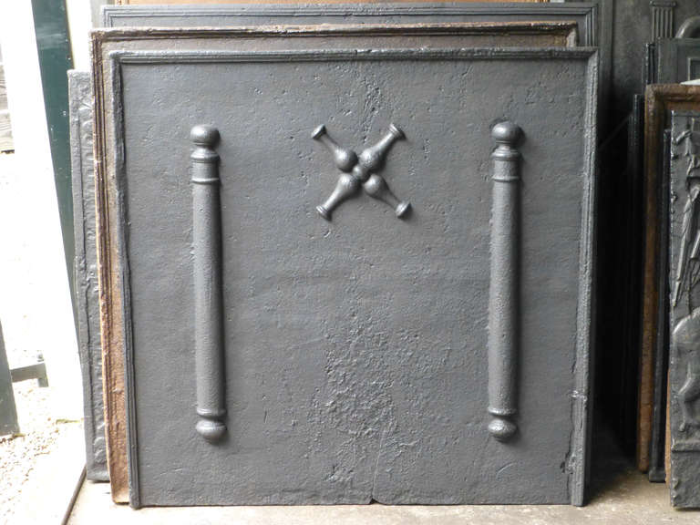 17th - 18th Century Pillars Of Hercules Fireback
