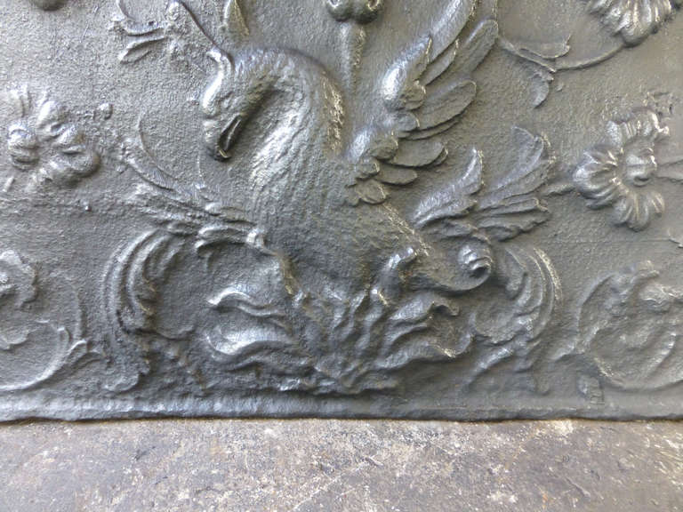 18th C. Phoenix Fireback 1