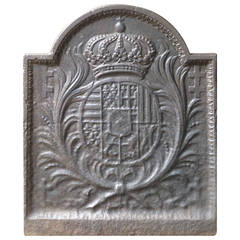 17/18th Century Lorraine Coat of Arms Fireback