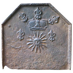 17th - 18th Century Arms of France Fireback