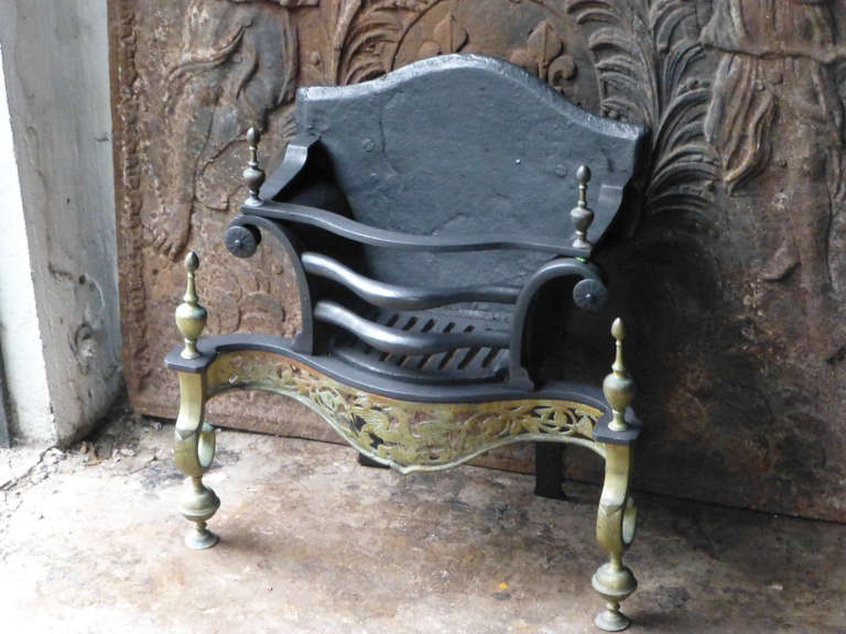 Victorien Grille de cheminée victorienne anglaise du 19ème siècle, grille de cheminée en vente