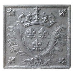 17th/18th Century Arms Of France Fireback