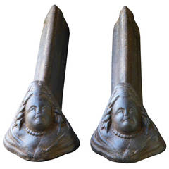 18th Century French Andirons - Firedogs 11