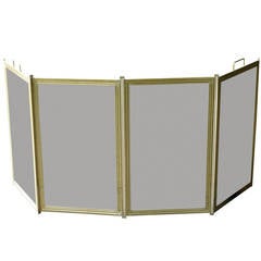 Vintage French Fire Screen