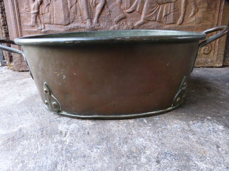 19th C. Dutch Log Basket - Log Holder