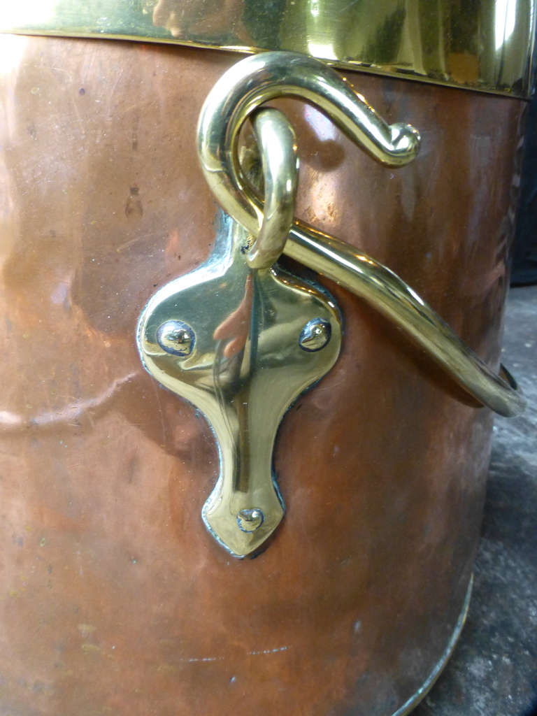 19th C. Dutch Copper Doofpot 3
