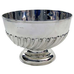 Antique Silver Rose Bowl