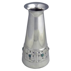 Antique English Silver Vase